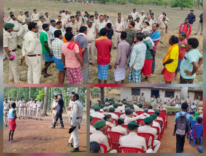 वन अपराधों के विरूद्ध कार्यवाही हेतु संवेदनशील क्षेत्रों में की गई मॉकड्रिल